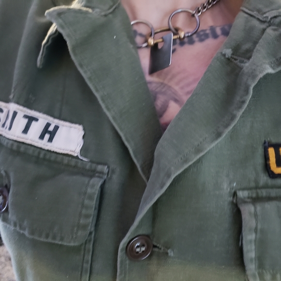 vintage army jacket - Picture 4 of 6